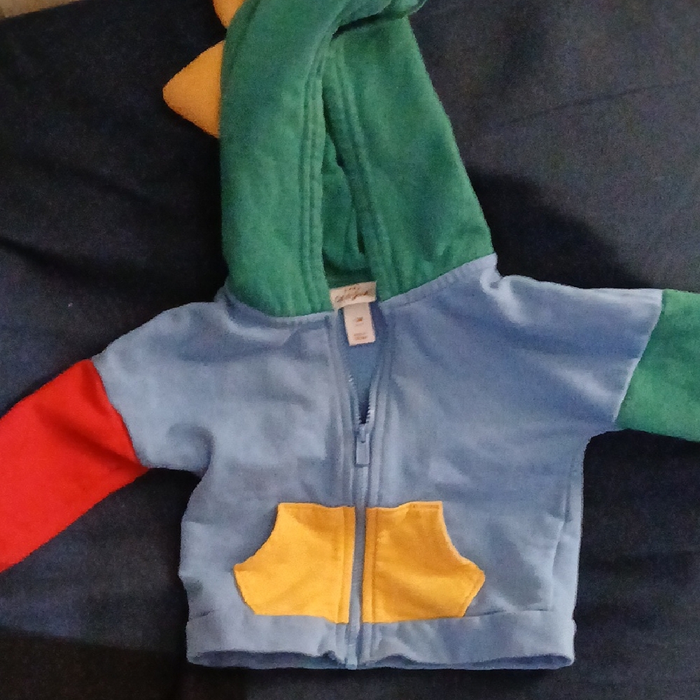 Colorful Dinosaur Hoodie for Kids